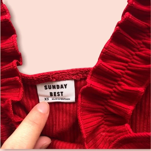 SUNDAY BEST | Ribbed Bodysuit - Picture 5 of 9